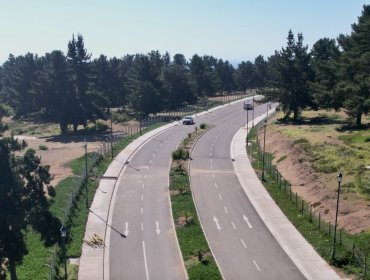 Av. Bosques de Montemar de Concón quedó habilitada para el tránsito vehicular y peatonal