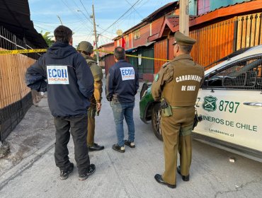 Un fallecido y tres lesionados en tiroteo entre "vecinos" en comuna de El Bosque