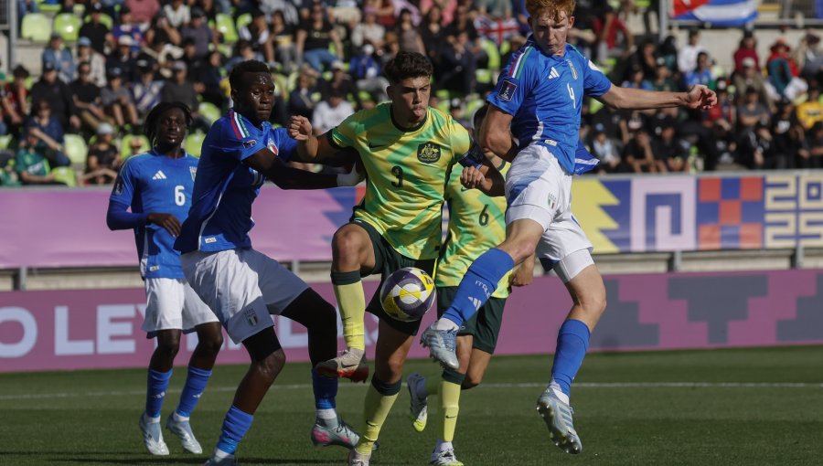 Italia debutó en el Mundial Sub-20 con un triunfo con gusto a poco sobre Australia