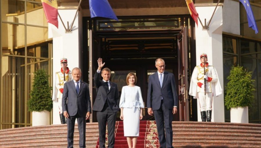 Francia, Alemania y Polonia celebran triunfo del europeísmo en Moldavia pese a "injerencia rusa"