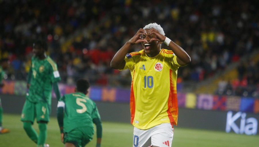 Colombia se impuso por la cuenta mínima a Arabia Saudita en el Mundial Sub-20