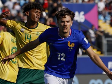 Francia sufrió más de lo esperado para derrotar a Sudáfrica en el debut por el Mundial Sub-20