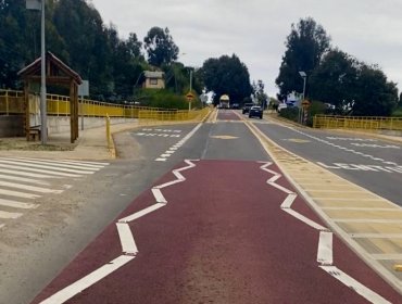 Inauguran trabajos de mejoramiento de seguridad vial en la ruta E-30-F de Quintero