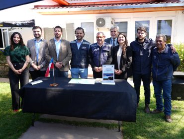 Gore de Valparaíso e Indap firman convenio que permitirá implementar iniciativas de riego y que beneficiará a pequeños agricultores