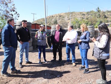Prevención del Aedes Aegypti: retiran 2.500 neumáticos fuera de uso en Los Andes