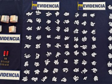 PDI captura a pareja de microtraficantes que operaba en su domicilio en Los Andes