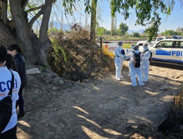 Investigan hallazgo de restos que corresponderían a un torso humano al interior de una maleta en Pudahuel