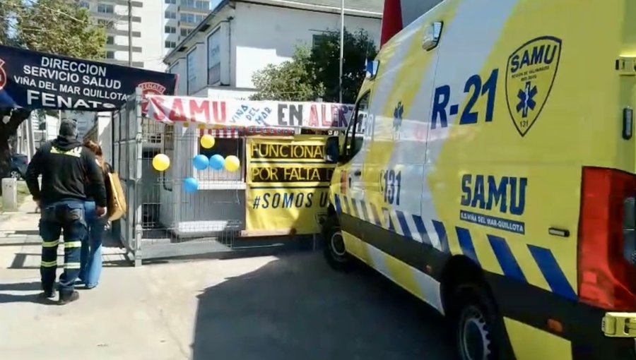Recorte de personal del SAMU en Viña del Mar enciende las alertas: emergencias simultáneas podrían quedar sin la debida atención