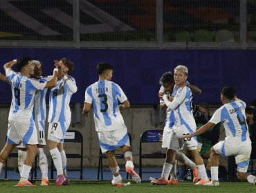 Argentina goleó a Australia en Valparaíso y clasificó a octavos de final del Mundial Sub-20