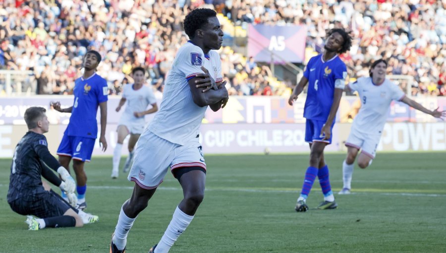 Estados Unidos clasifica a los octavos de final del Mundial Sub-20 tras golear a Francia