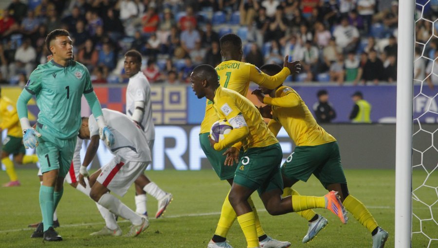 Sudáfrica aplasta a Nueva Caledonia y se ilusiona con avanzar a octavos de final del Mundial Sub-20