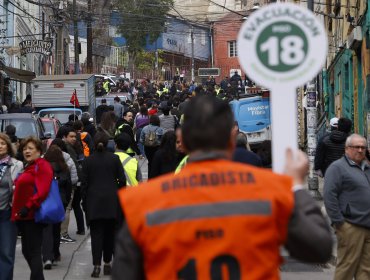 Simulacro de terremoto y tsunami movilizó a 100 mil personas en la región de Valparaíso: evacuación promedio se fijó en 20 minutos