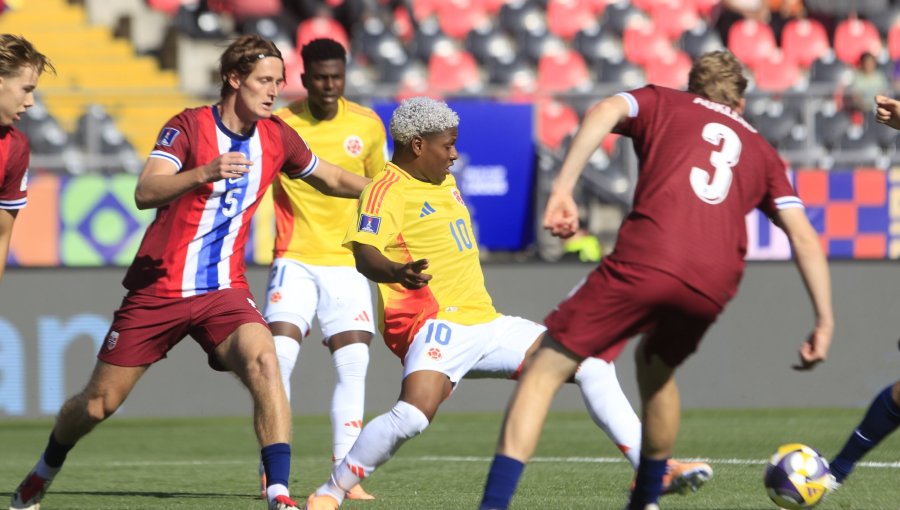 Colombia y Noruega firmaron un empate sin goles en Talca por el Mundial Sub-20