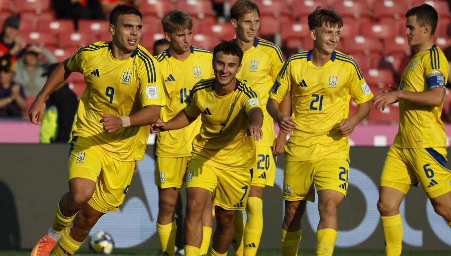 Ucrania venció a Paraguay y avanzó a octavos del Mundial Sub-20 como líder de su grupo