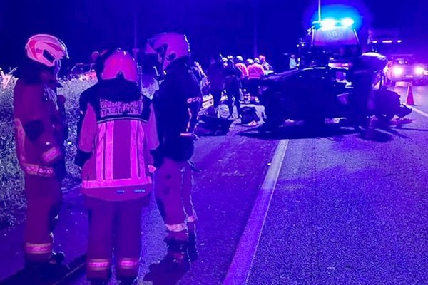 Consternación en escuela de San Antonio por muerte de dos alumnos en violento accidente vehicular registrado en la ruta 78