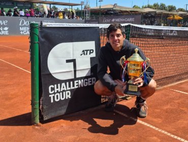 Cristian Garin venció a Facundo Díaz y se coronó campeón del Challenger de Antofagasta