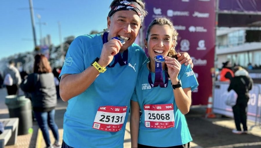 Diputado Barrios tras completar los 10k del Maratón de Viña: "Espero que las familias compartan el deporte y se animen a participar"