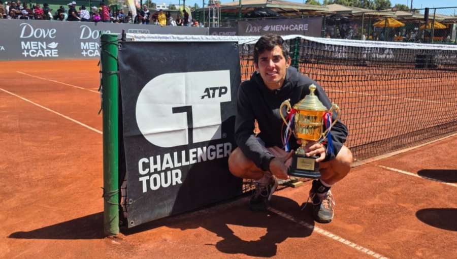 Cristian Garin venció a Facundo Díaz y se coronó campeón del Challenger de Antofagasta