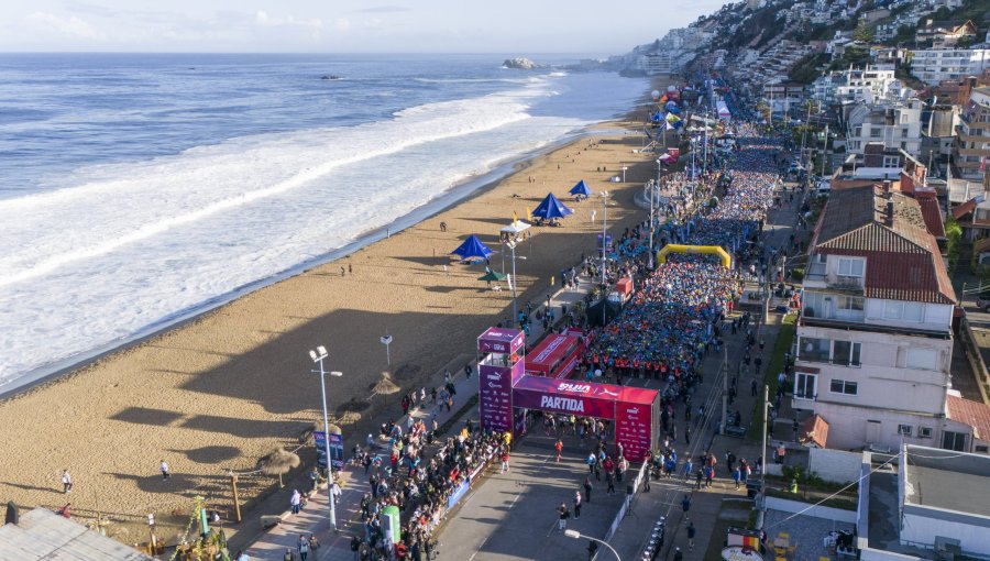 El chileno Daniel Cortés y la colombiana Mildrey Echavarría se quedaron con la Maratón de Viña del Mar en su categoría 42k