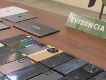 En el Persa Biobío de Santiago recuperan tablets robadas en colegio de El Quisco: un ciudadano peruano fue detenido