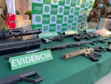 Detienen en San Pedro de la Paz a hombre que fabricaba armas con piezas compradas en Amazon