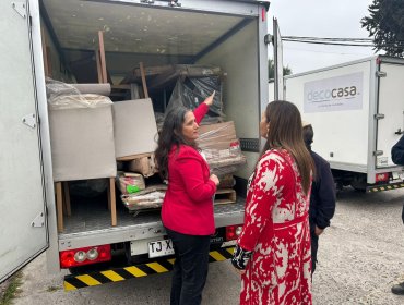 Importante donación de muebles fortalece la red de Salud Mental del Servicio de Salud de Viña del Mar