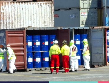 CGR fiscalizó eliminación de 576 toneladas de precursores químicos que fabricaban drogas en Arica