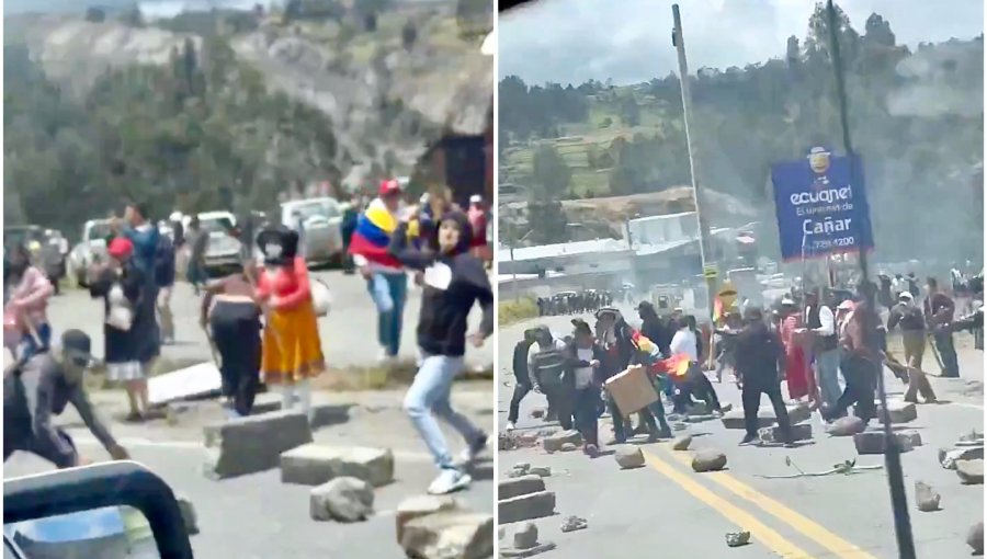 Con palos y piedras atacan a comitiva del Presidente Noboa en Ecuador: Gobierno denuncia "terrorismo e intento de asesinato"