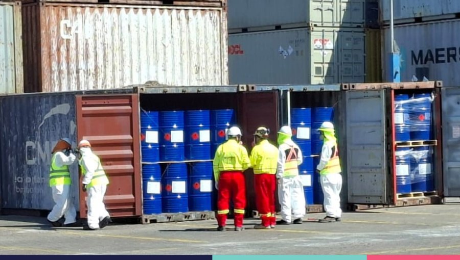 CGR fiscalizó eliminación de 576 toneladas de precursores químicos que fabricaban drogas en Arica