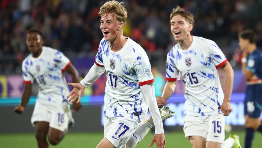 Noruega derrotó a Paraguay en el tiempo extra y clasificó a cuartos del Mundial sub-20