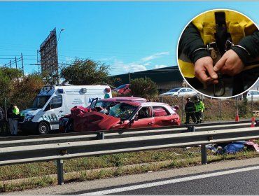 En prisión preventiva queda conductor que en estado de ebriedad protagonizó accidente que dejó cuatro muertos en Villa Alemana