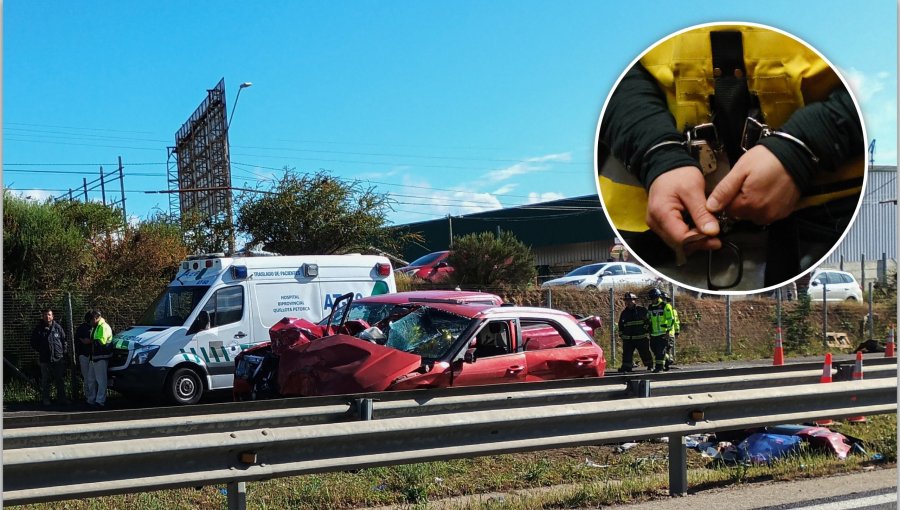 En prisión preventiva queda conductor que en estado de ebriedad protagonizó accidente que dejó cuatro muertos en Villa Alemana