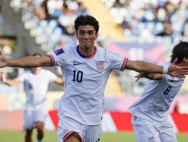 Estados Unidos goleó a Italia en Rancagua y avanzó a los cuartos de final del Mundial sub-20