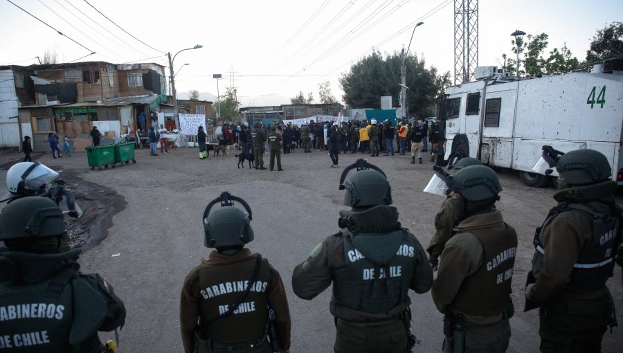 En medio de amenazas de atentados y resistencia, autoridades dan inicio al desalojo de la toma Dignidad en La Florida