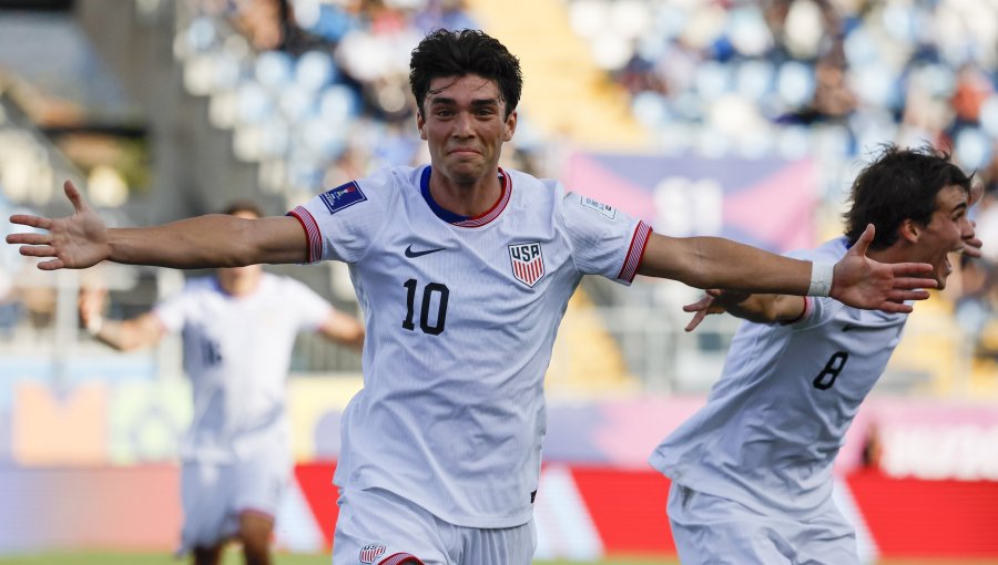 Estados Unidos goleó a Italia en Rancagua y avanzó a los cuartos de final del Mundial sub-20