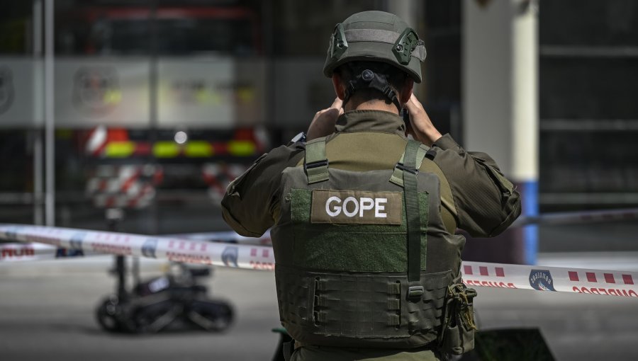 Elemento sospechoso movilizó al GOPE y paralizó transitado sector de Viña del Mar