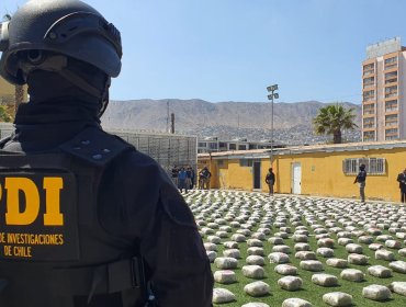 Incautan 1,3 toneladas de drogas en operativos policiales contra el crimen organizado y el narcotráfico transnacional en Antofagasta