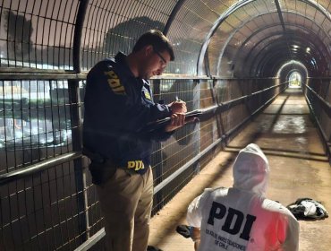 Ataque con arma blanca deja un muerto en pasarela entre Puchuncaví y Zapallar