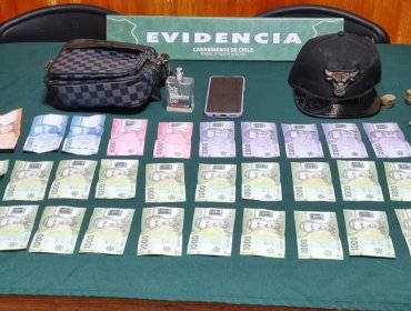 Detienen a delincuente que asaltó a un conductor de aplicación móvil en Viña del Mar: era buscado por otro delito en la ciudad