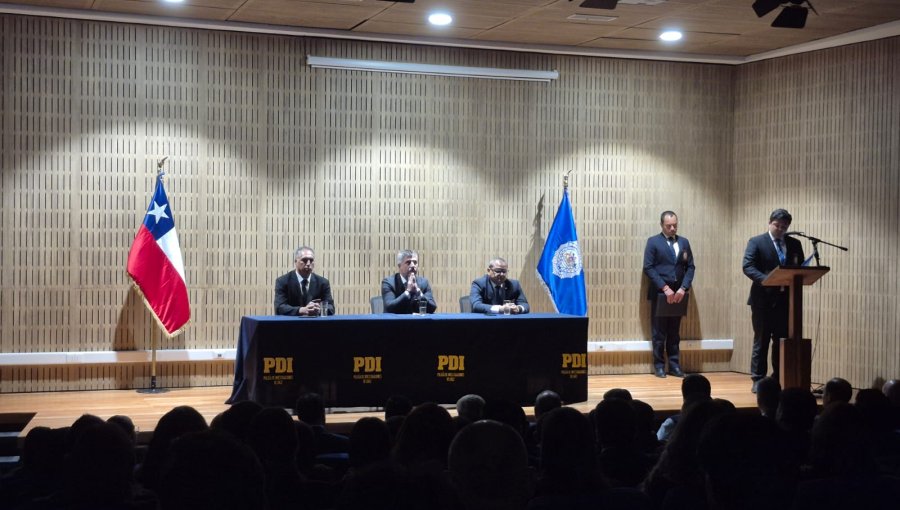 Policía de Investigaciones renueva jefaturas de las prefecturas de la región de Valparaíso