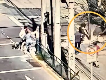 Detienen a dos peligrosos delincuentes de 16 y 17 años que protagonizaron "lanzazo" en Viña del Mar: mantienen nutrido prontuario