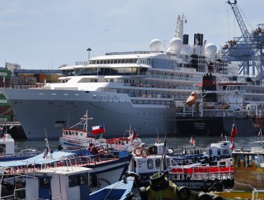 Partió temporada de cruceros en Valparaíso con la llegada del “Silver Endeavour”