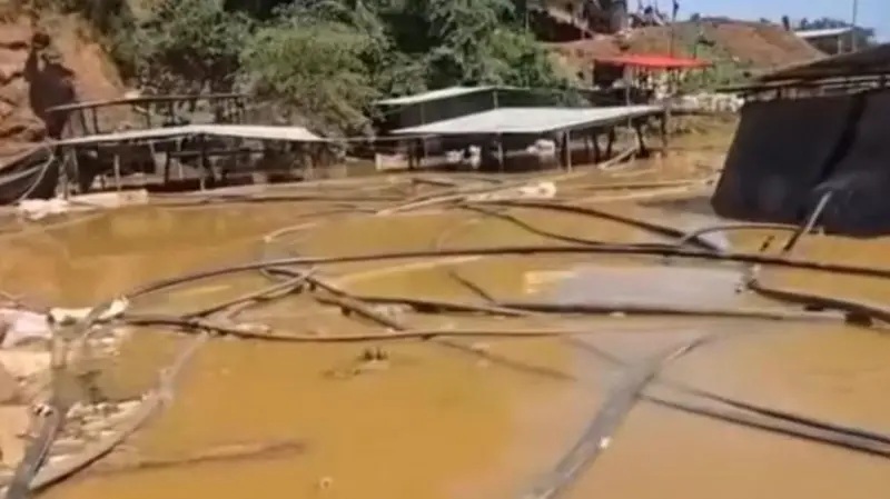 Al menos 14 personas fallecieron tras la inundación de una mina de oro en el sur de Venezuela
