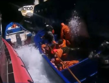 En prisión preventiva quedaron cuatro formalizados por robar jurel desde pesquero en Coronel