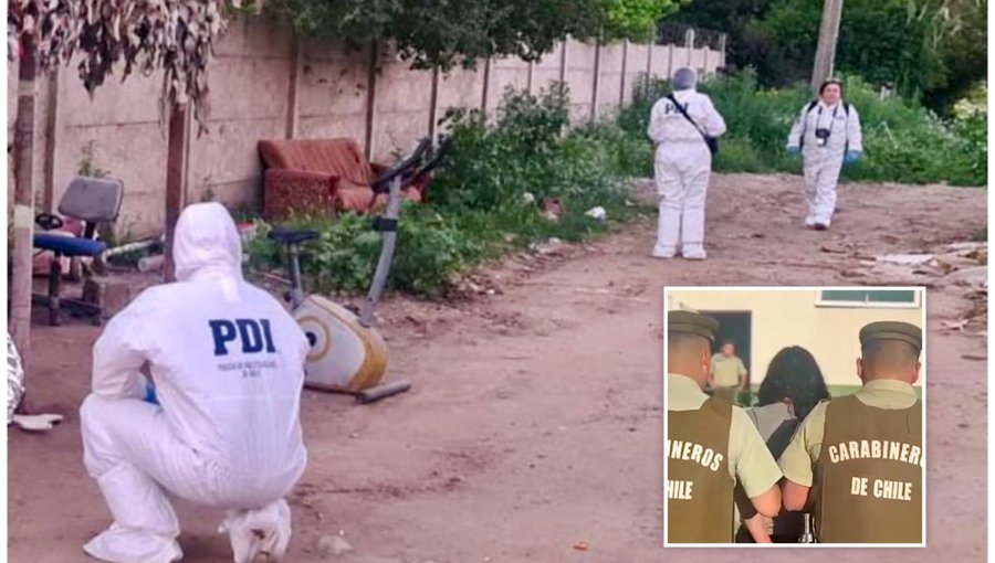 Capturan a mujer por su rol en brutal homicidio de ex pareja en Limache: habría trasladado a la víctima al lugar del crimen