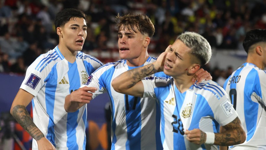 Argentina superó por la cuenta mínima a Colombia y disputará la final del Mundial sub-20