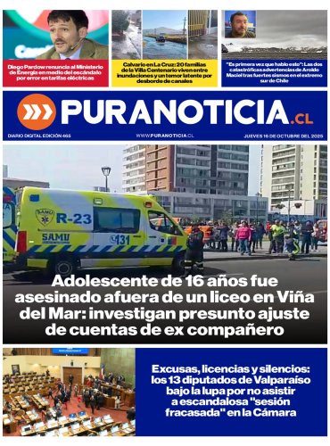 Edición 465 Jueves 16 de Octubre del 2025