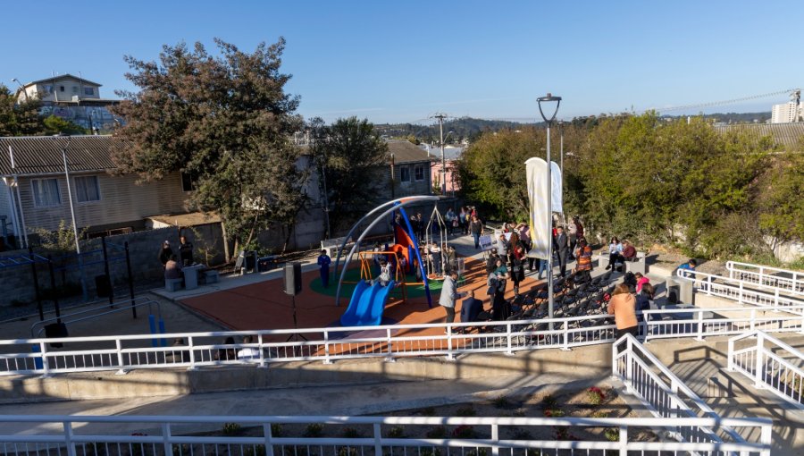 Placilla de Peñuelas recupera espacio en desuso y lo convierte en la plazuela Pallín