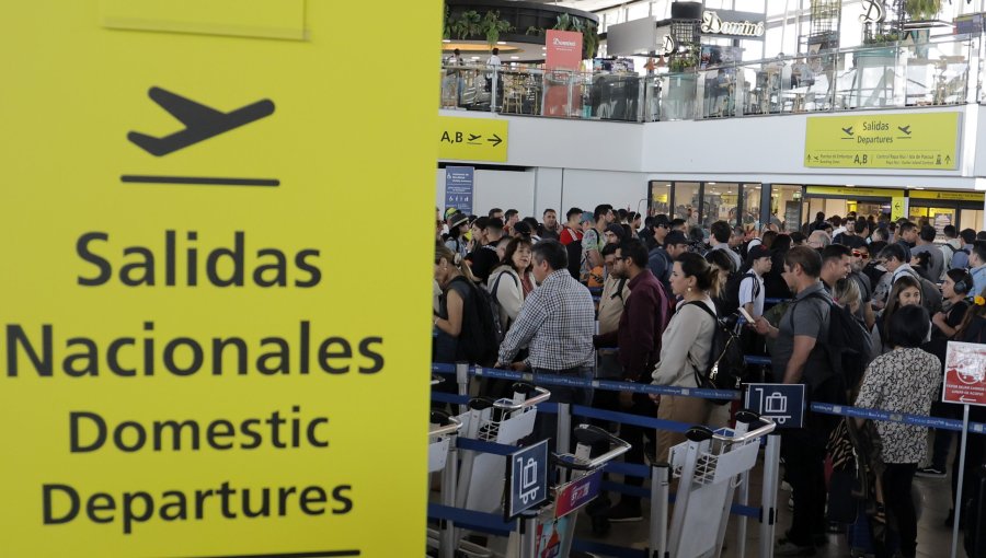 Aeropuerto de Santiago alcanza récord de 19,9 millones de pasajeros entre enero y septiembre de este año
