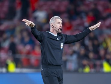 Anderson Daronco dirigíra el partido de ida entre U. de Chile y Lanús por la Copa Sudamericana
